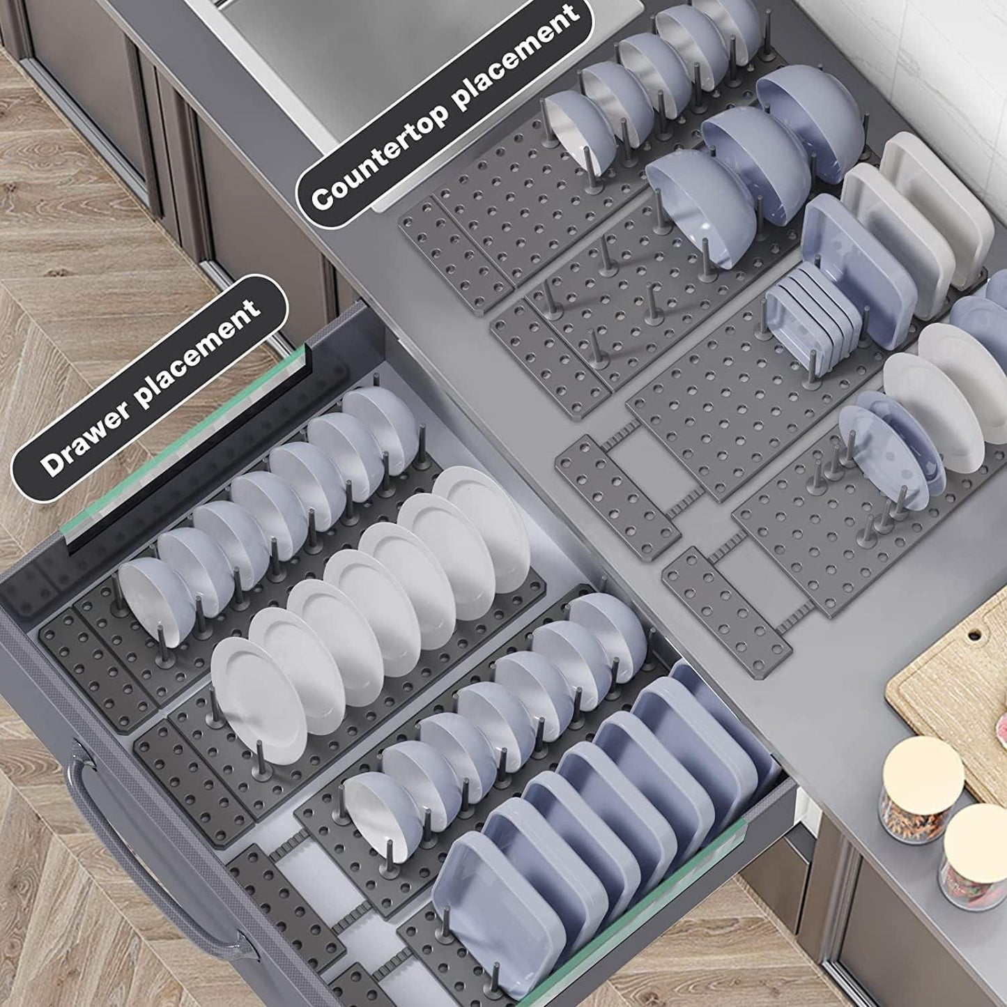 Expandable Dish Organizer