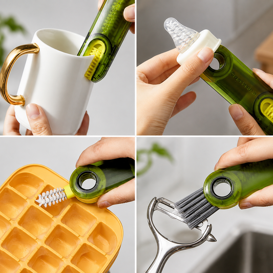 3-in-1 Bottle & Lid Cleaning Brush