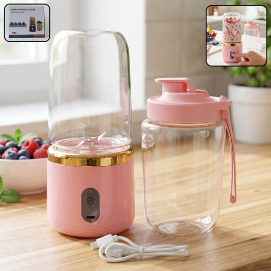 Portable Electric Juicer Cordless Usb Rechargeable For On-the-go