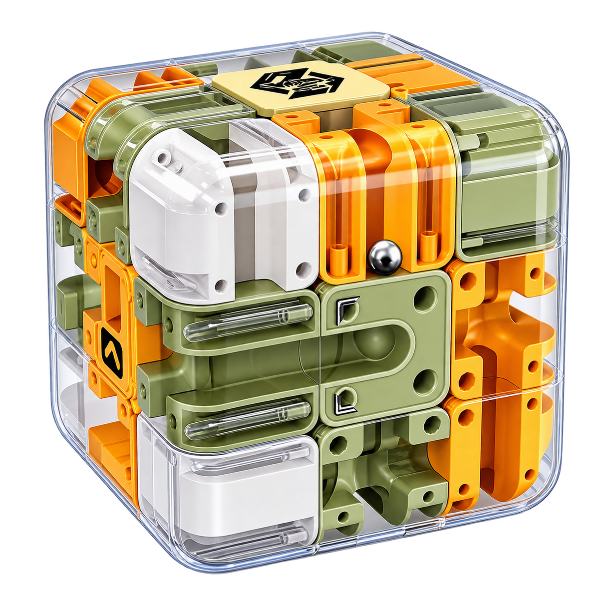 Ball Rolling Cube™ 3D Maze Puzzle for Focus & Brain Challenge ⭐