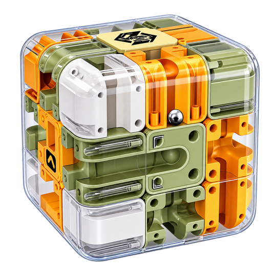 Ball Rolling Cube™ 3D Maze Puzzle for Focus & Brain Challenge ⭐