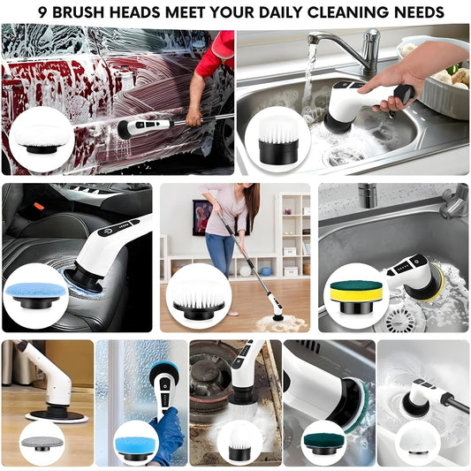 Cordless Electric Spin Scrubber Pro™