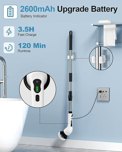 Cordless Electric Spin Scrubber Pro™