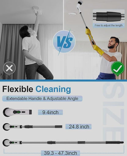Cordless Electric Spin Scrubber Pro™