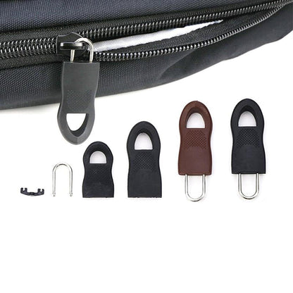Zipper Repair Kit Instant Zipper Sliders with Nylon Pull Tabs,Replacement Plastic Zipper Pulls,Universal Screw-Fix Removable Zippers for Bags,Jackets-Luggage (PACK OF 20)