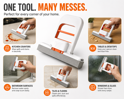 CleanSwipe™ Self-Squeezing Mini Mop