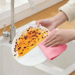 20 PCS Reusable Microfiber Cleaning Cloths