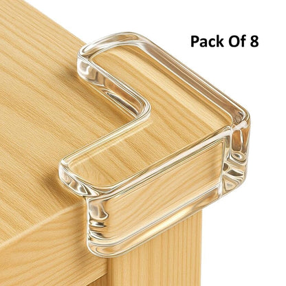 Silicon Corner Protector for Sharp Edges (Pack Of 8)