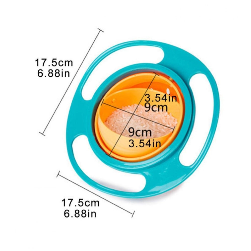 Gyro Bowl – Spill-Proof Rotating Fun Bowl for Kids (Pack of 2)