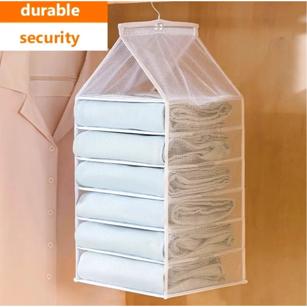 Hanging Foldable Fabric Closet Organizer