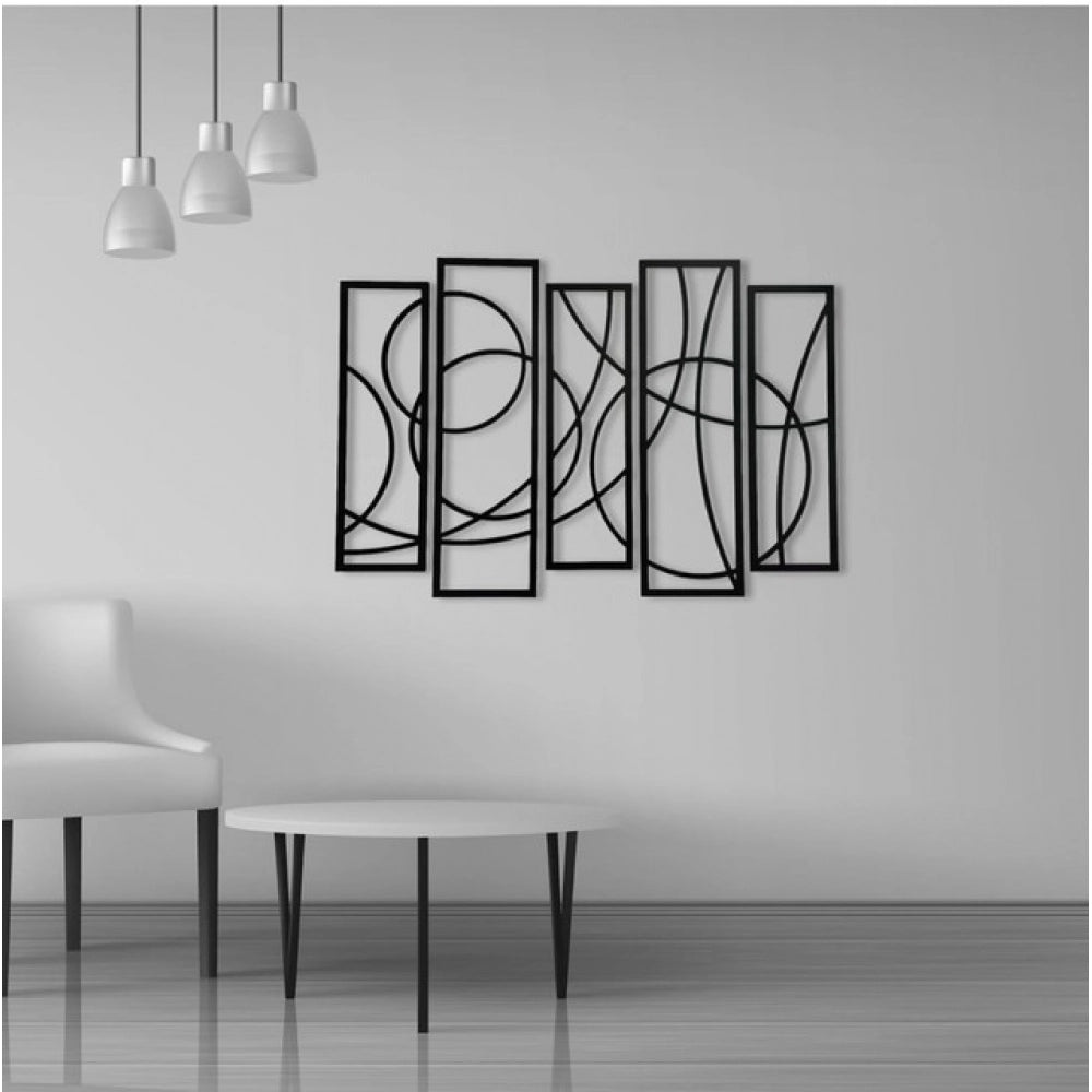 Wooden 5-Piece Wall Art Panel Frame