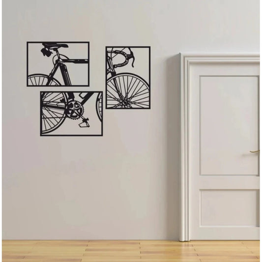 Cycle Serenity Wood Bicycle Wall Decor