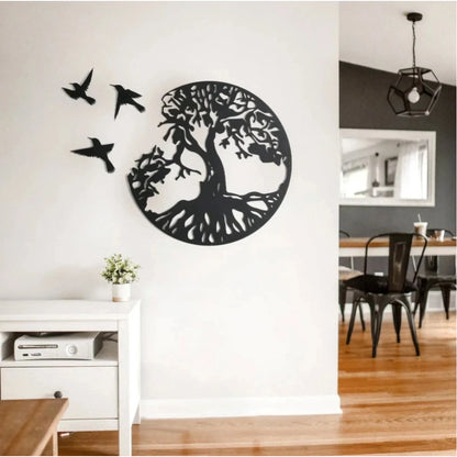Eternal Growth Tree of Life Wooden Wall Decor