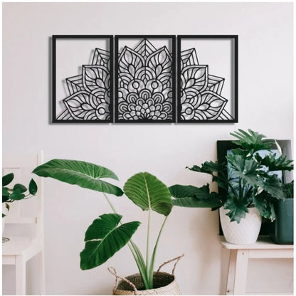 Zen Mandala Wooden Wall Decor