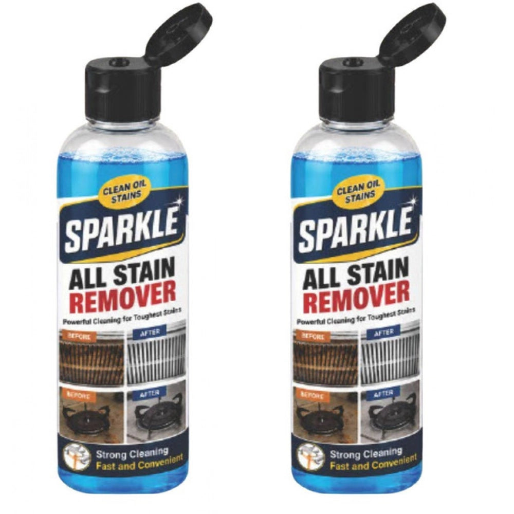 Sparkle Kitchen Stain Remover Liquid Bottles 100 ML (Pack of 2)