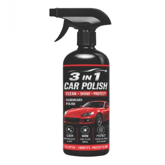 3-in-1 Car and Bike Polish Spray Bottles 100 ML