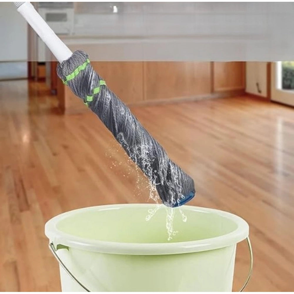 Microfiber Twist Mop for Floor Cleaning (Pack of 2)
