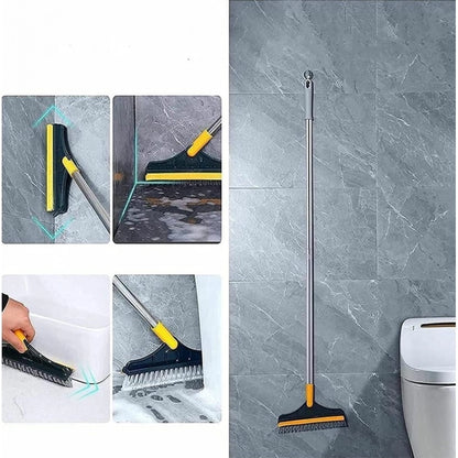 2 in 1 Scrape Floor Scrubbing Brush ((Pack of 2)