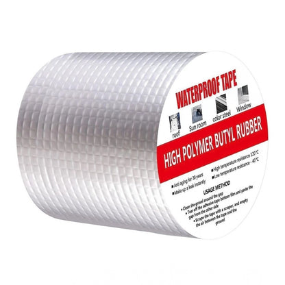 Aluminium Waterproof Foil Tape 4 Inch (Pack of 2)