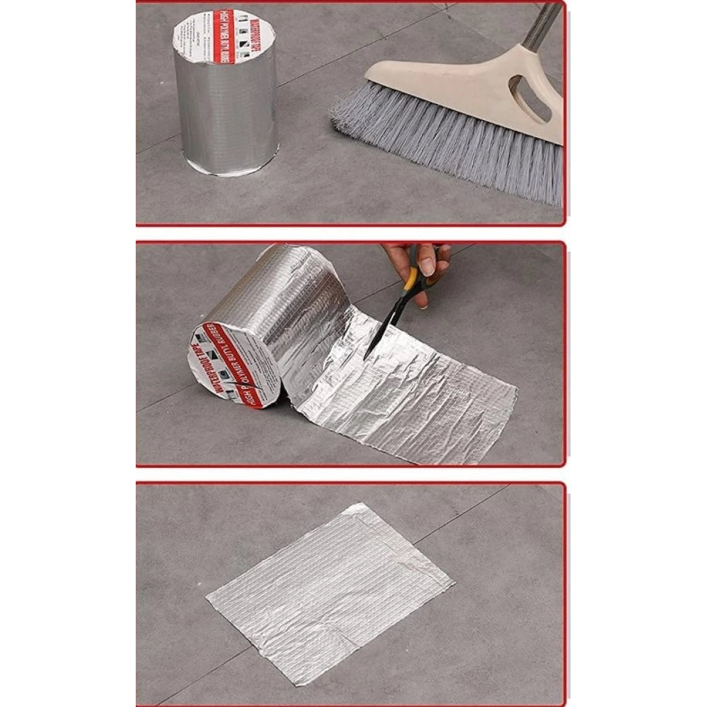 Aluminium Waterproof Foil Tape 4 Inch (Pack of 2)