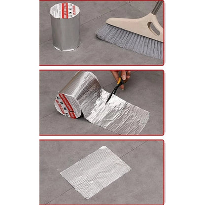 Aluminium Waterproof Foil Tape 4 Inch (Pack of 2)