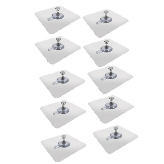 Plastic Wall Hook (Pack of 10)