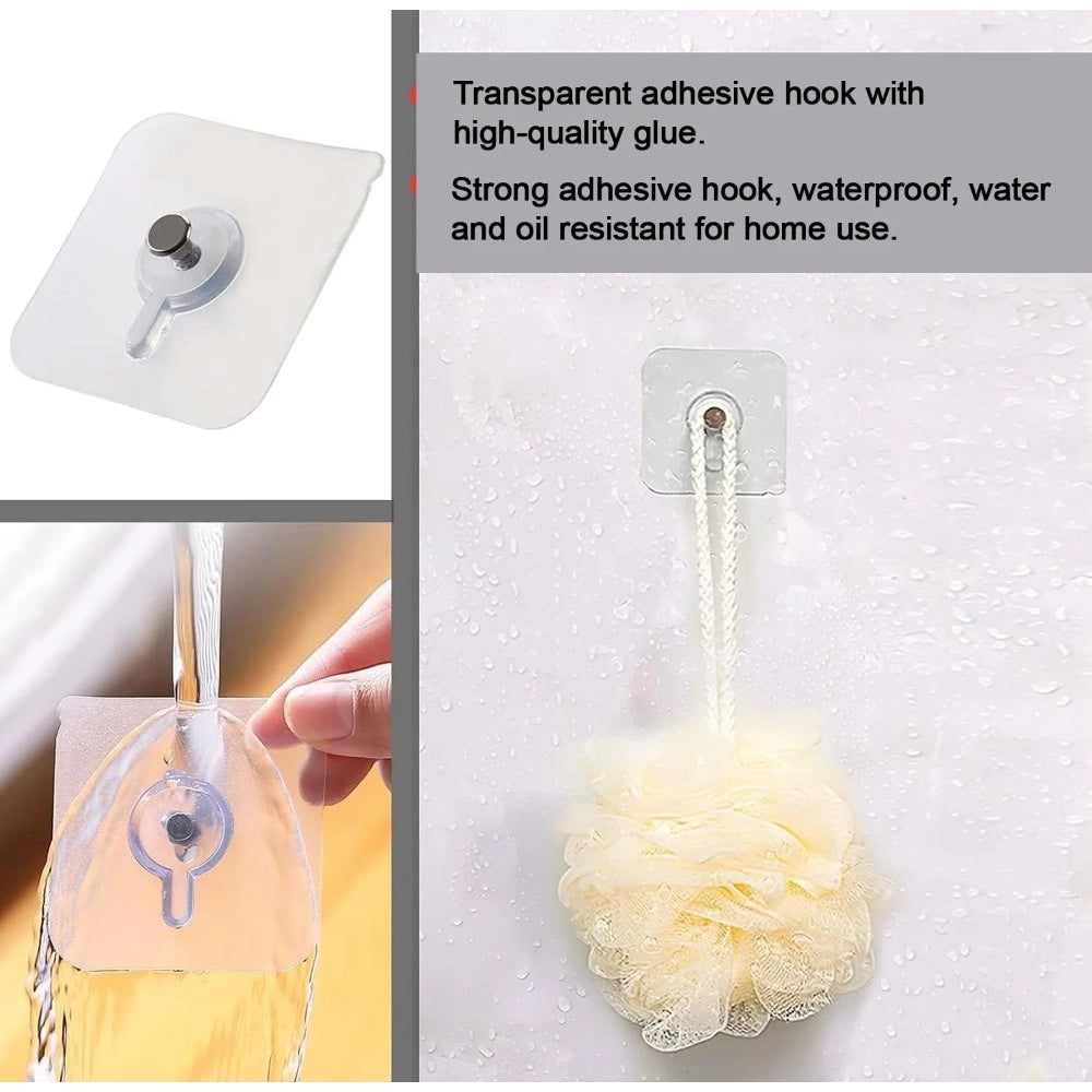 Plastic Wall Hook (Pack of 10)