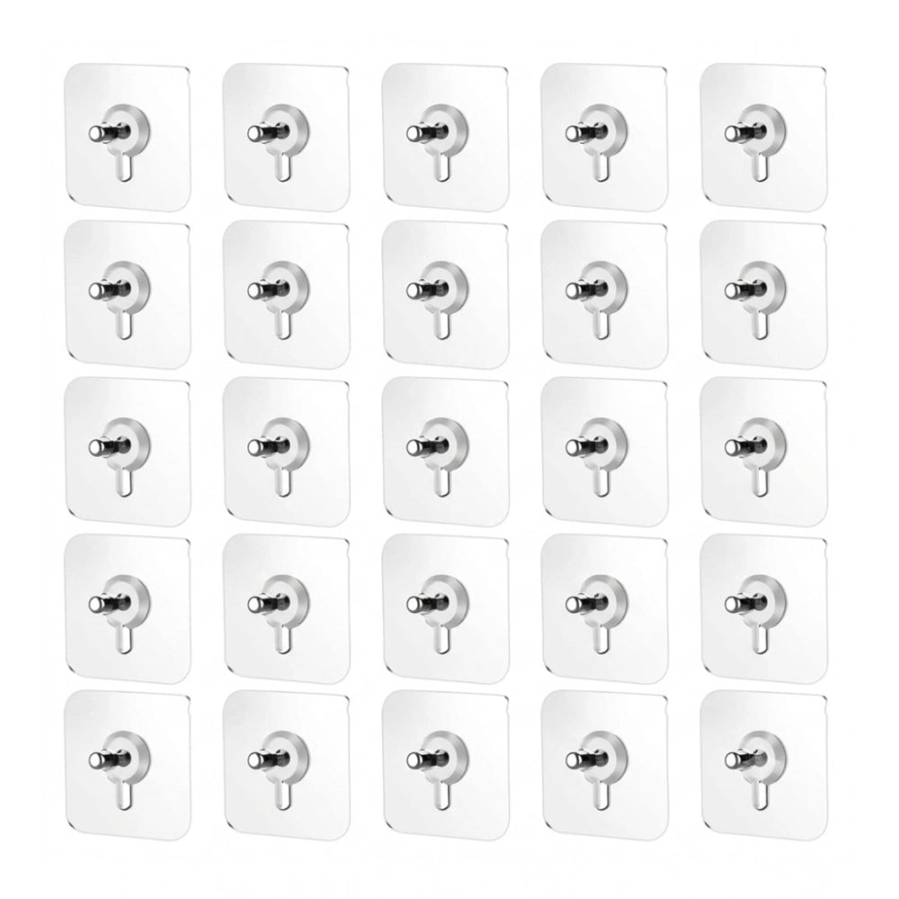 Acrylic-Metal Wall Hook (Pack of 25)