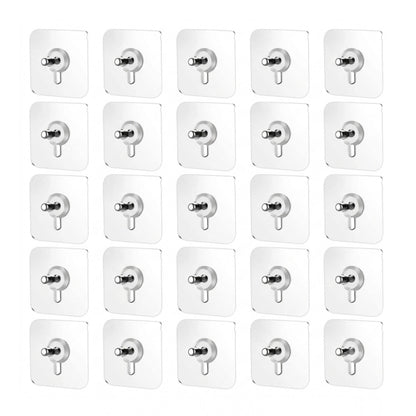 Acrylic-Metal Wall Hook (Pack of 25)