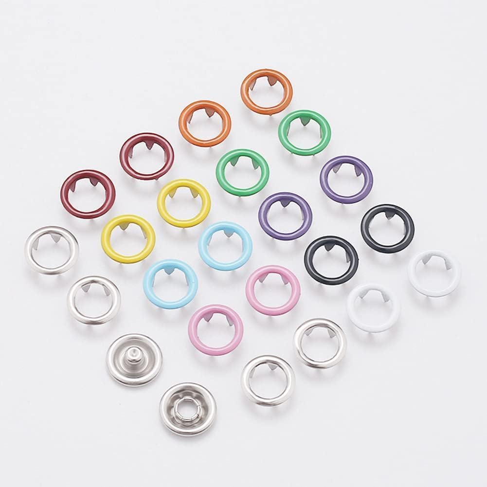 Plastic Snap Button Kit with Pliers