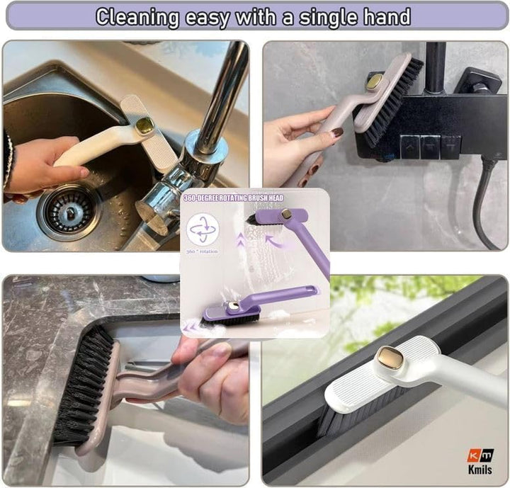 Rotating Gap Cleaning Brush