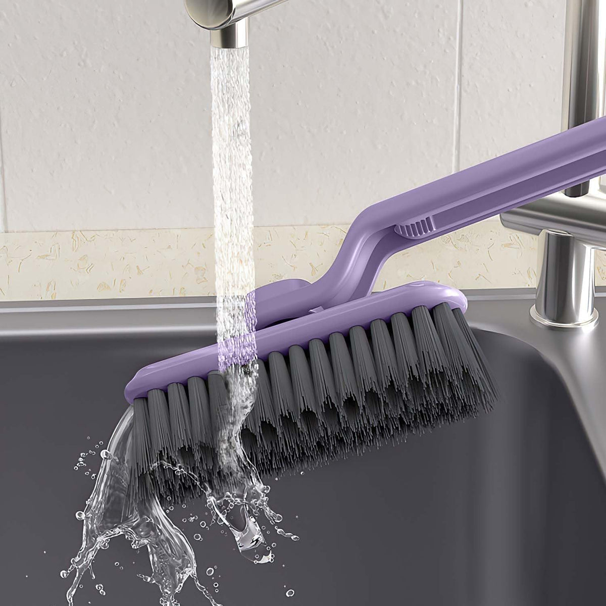 Rotating Gap Cleaning Brush