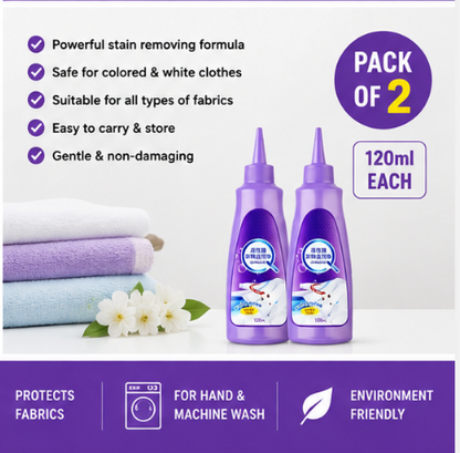 Instant Clothes Stain Remover 150Ml Each (Pack Of 2)