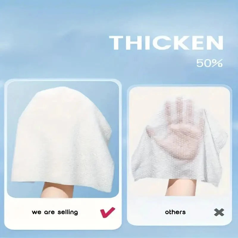 Towel Set Disposable Travel Face Towel (Pack of 5 )